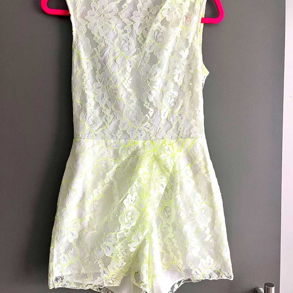 Lace Intermix Romper